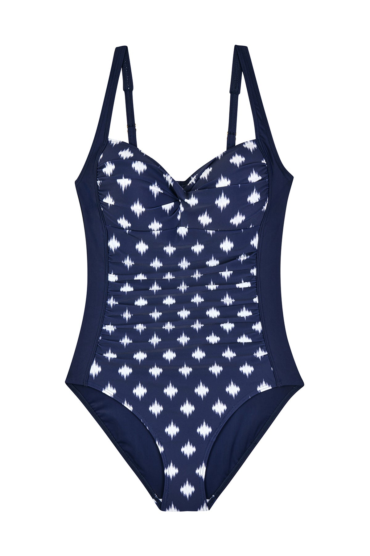 Navy Tie-Die Sweetheart One Piece Swimsuit